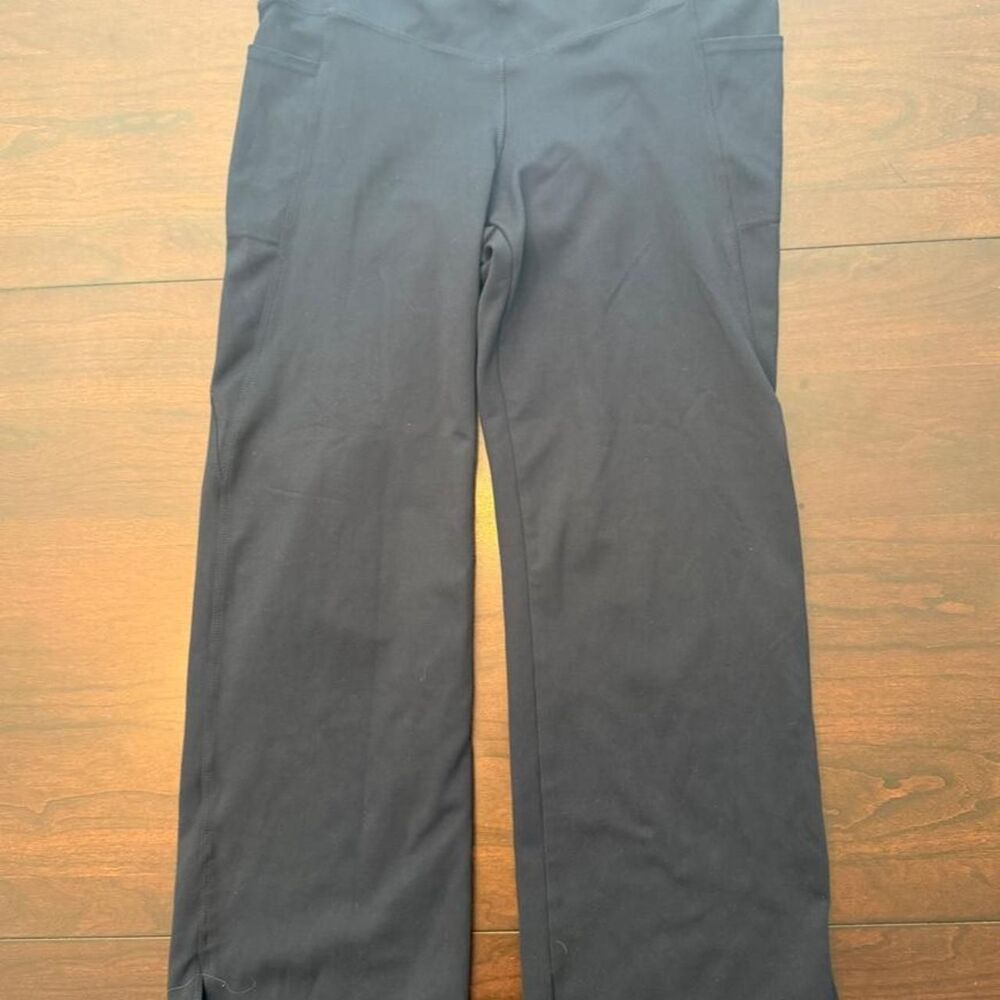 Jockey Women's Black and Navy Leggings